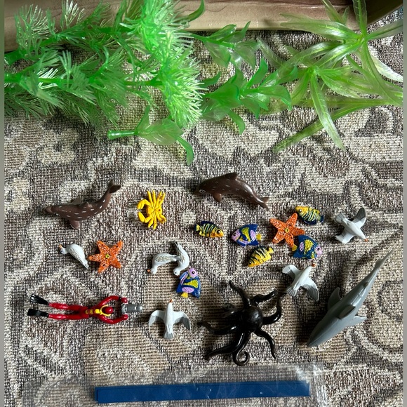 Wonder World Tropical Lagoon by Kenner Vintage Toy 1995-96. Water➡️Gel Aquarium - Picture 7 of 14